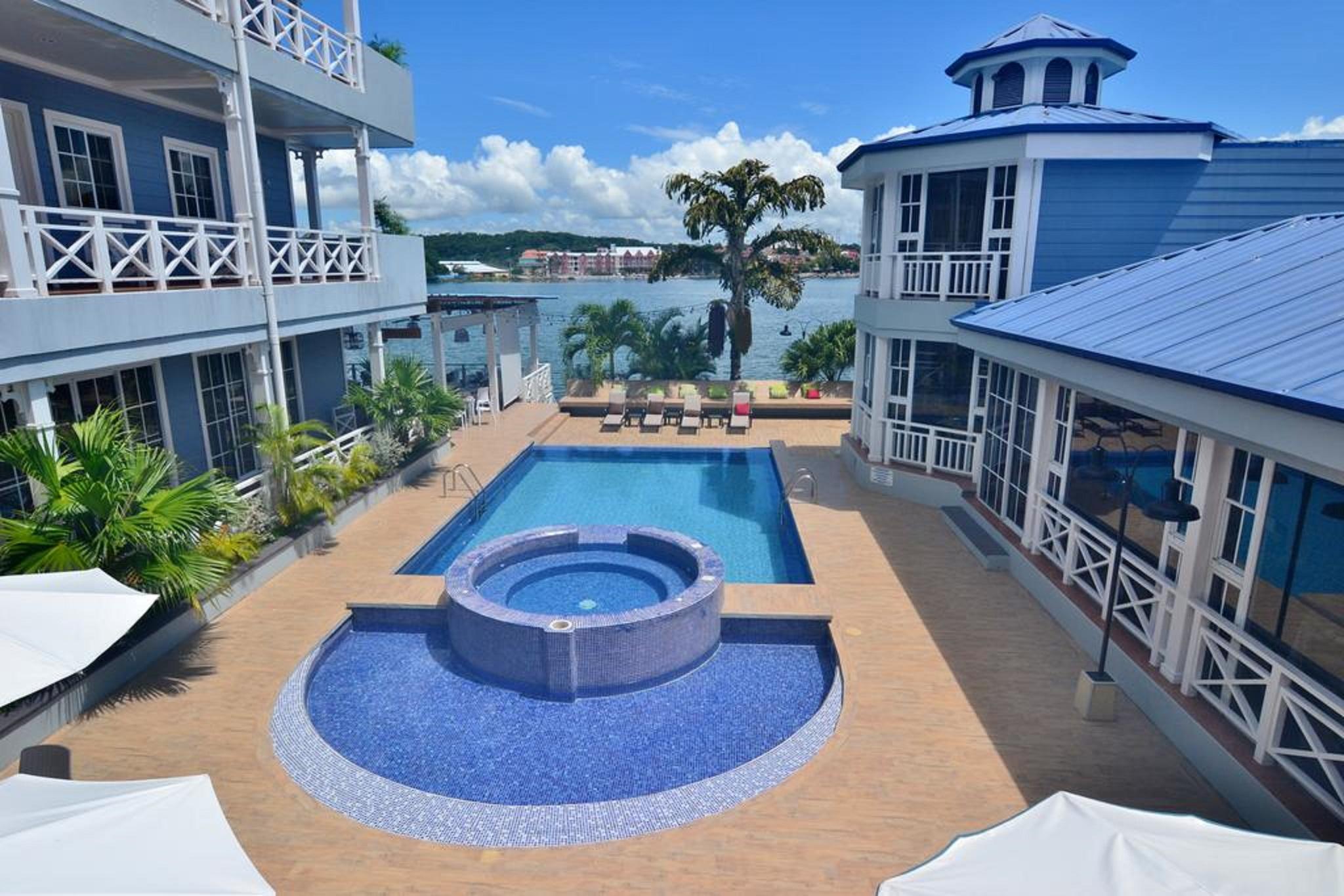 Hotel Casona Del Lago Flores Buitenkant foto